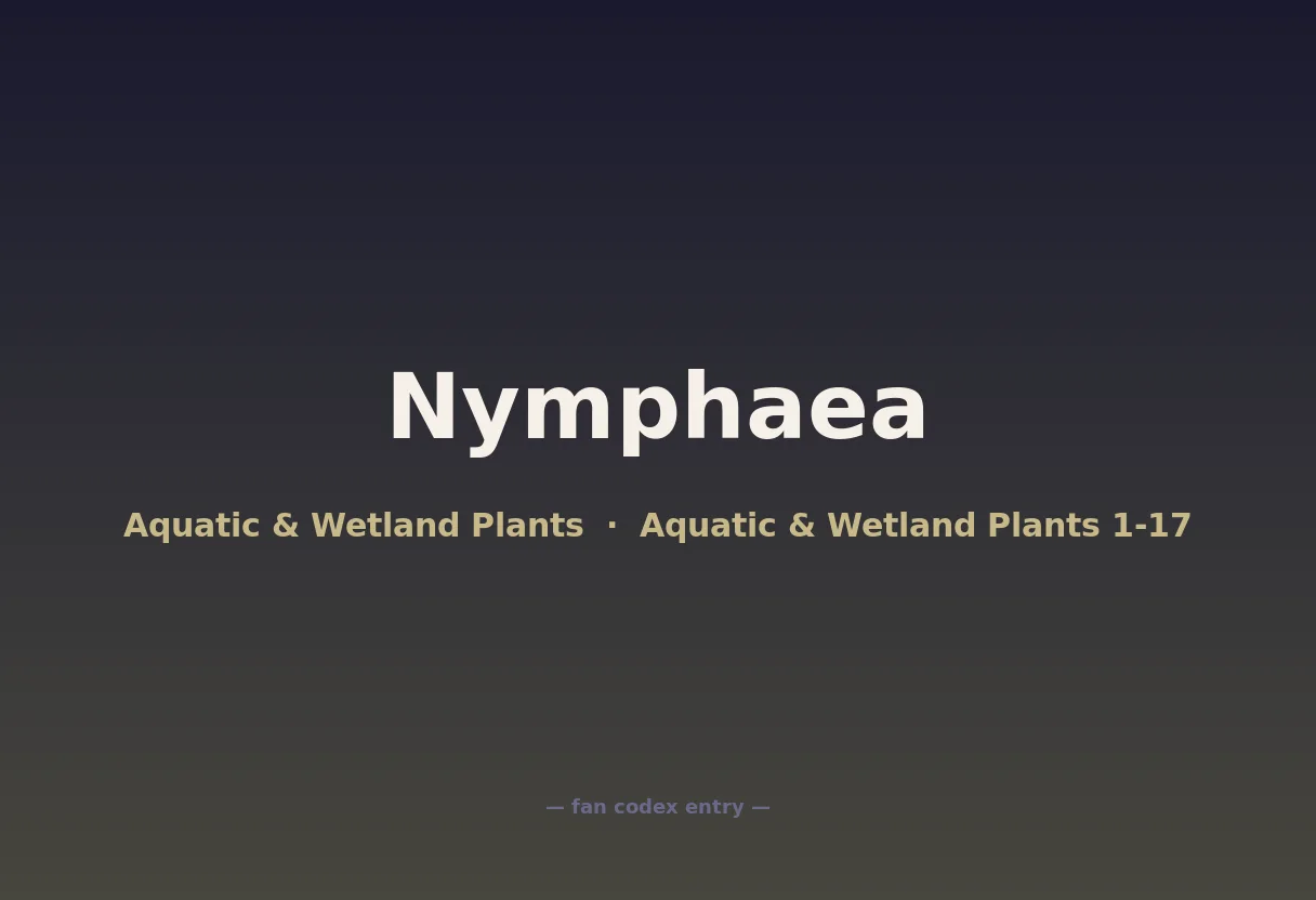 Nymphaea