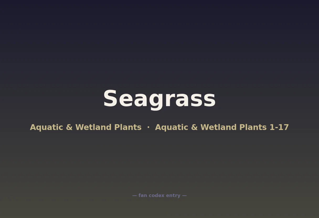 Seagrass